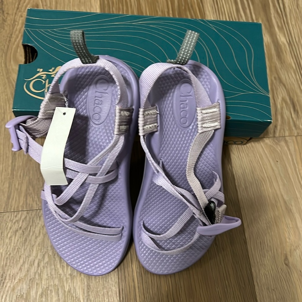 Kids Chacos ZX1 Ecotread - Size 3 Girls NWT Lavender Frost